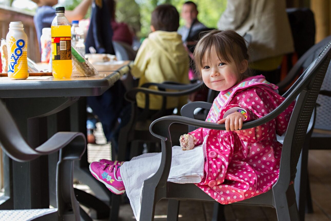 Smiles at the Jungle Cafe